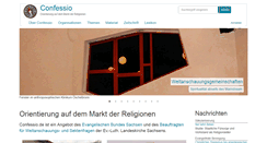 Desktop Screenshot of confessio.de