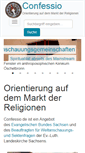 Mobile Screenshot of confessio.de