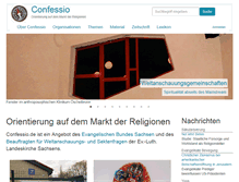 Tablet Screenshot of confessio.de