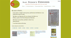 Desktop Screenshot of confessio.ie
